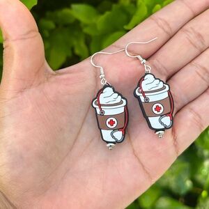 Coffee Cup ☕️ Earrings